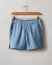 Women's Side Slit French Terry Short - Quiet Harbor